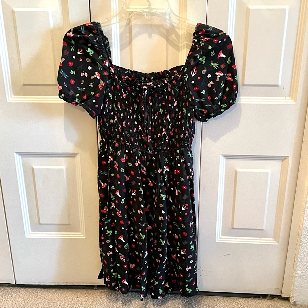 Hot Topic forest mushroom frog dress